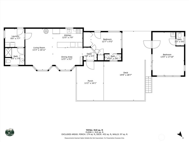 1188 Island Dr, Lummi Island, WA 98262 - home floor plan