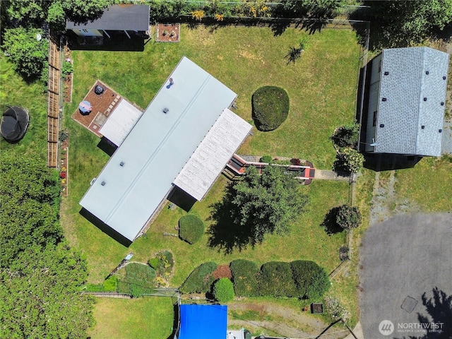 25513 37th Ave E, Spanaway, WA 98387 - bird's eye view
