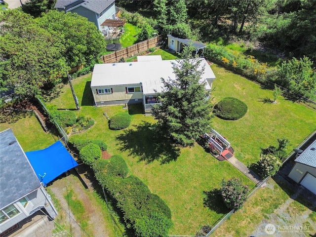 25513 37th Ave E, Spanaway, WA 98387 - aerial view of property and surrounding area