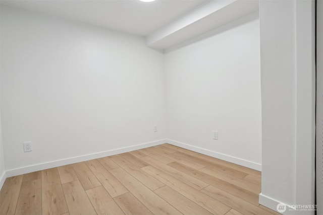369 NW 49th St, Seattle, WA 98107 - unfurnished room with wood finished floors and baseboards