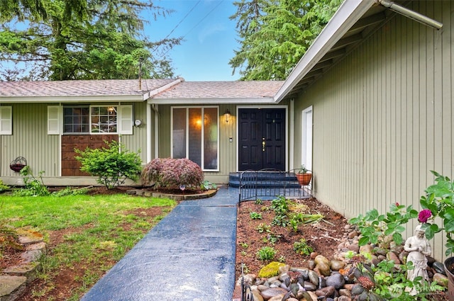17521 25th Street Ct E, Lake Tapps, WA 98391 - entrance to property featuring roof with shingles