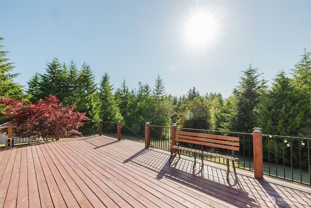 14903 Eagles View Dr, Seabeck, WA 98380 - view of deck
