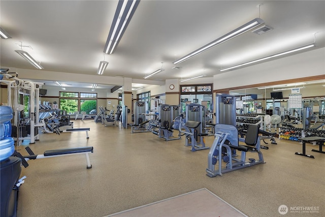 4972 Spokane St NE, Lacey, WA 98516 - view of exercise room