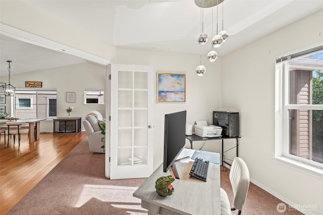 2143 Hammond Ave Unit E10, Dupont, WA 98327 - office space featuring lofted ceiling and wood finished floors