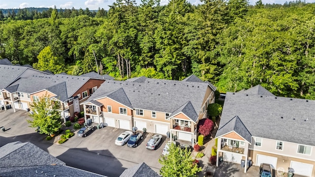 2143 Hammond Ave Unit E10, Dupont, WA 98327 - aerial perspective of suburban area with a forest