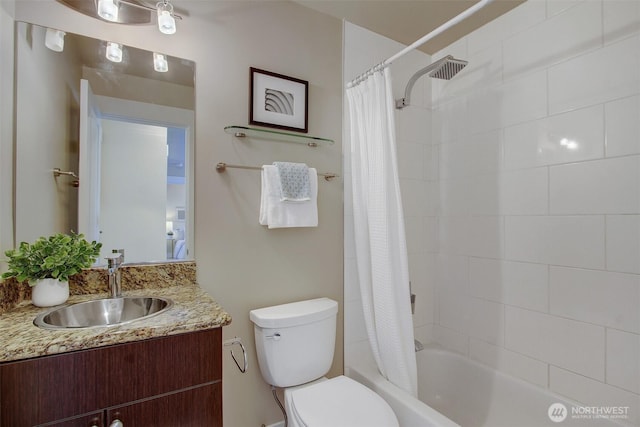 120 NW 39th St Unit 406, Seattle, WA 98107 - full bath with vanity, toilet, and shower / bath combo