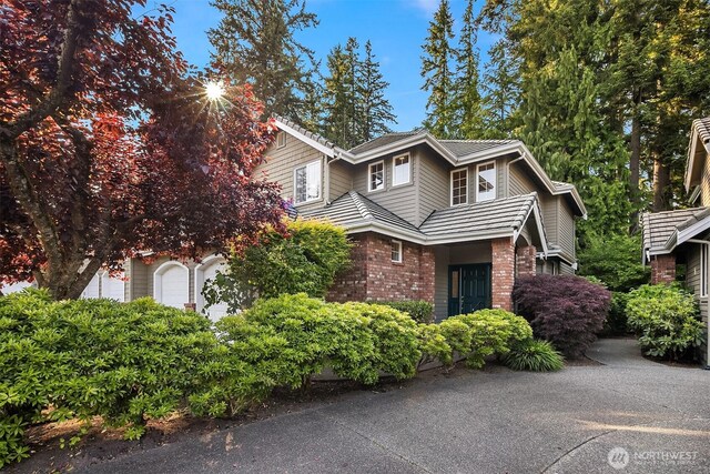 15606 Country Club Dr Unit B, Bothell, WA 98012 - view of front of home featuring brick siding