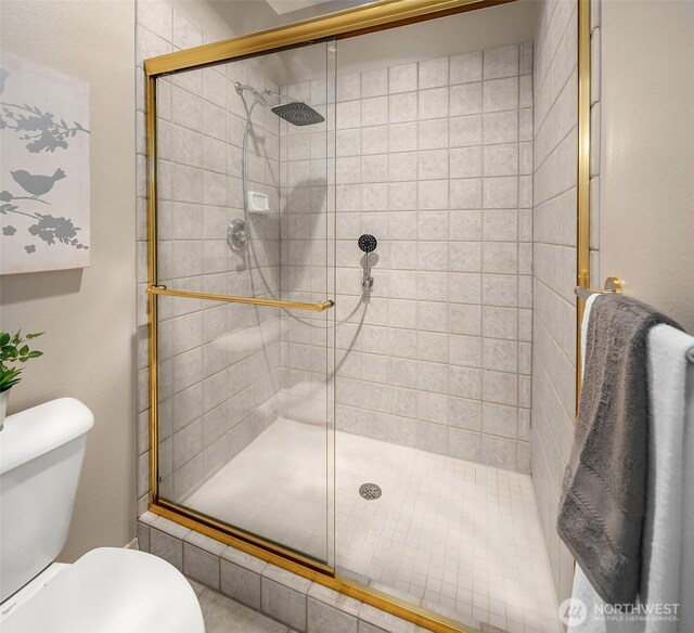 15606 Country Club Dr Unit B, Bothell, WA 98012 - full bathroom with toilet and a shower stall