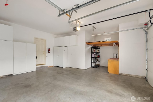 15606 Country Club Dr Unit B, Bothell, WA 98012 - garage featuring a garage door opener