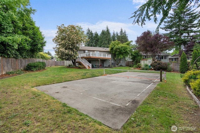 13304 SE 248th Pl, Kent, WA 98042 - view of basketball court with stairs
