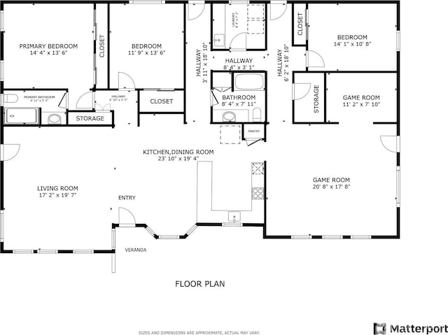 3827 90th Ave E, Edgewood, WA 98371 - floor plan / room layout