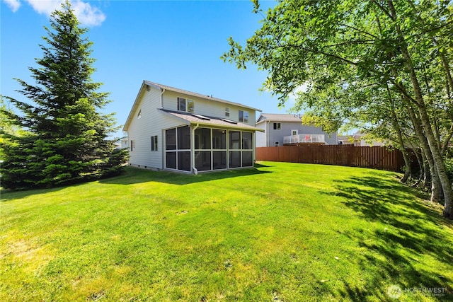 4424 Windlass Ln, Blaine, WA 98230 - rear view of house featuring a sunroom