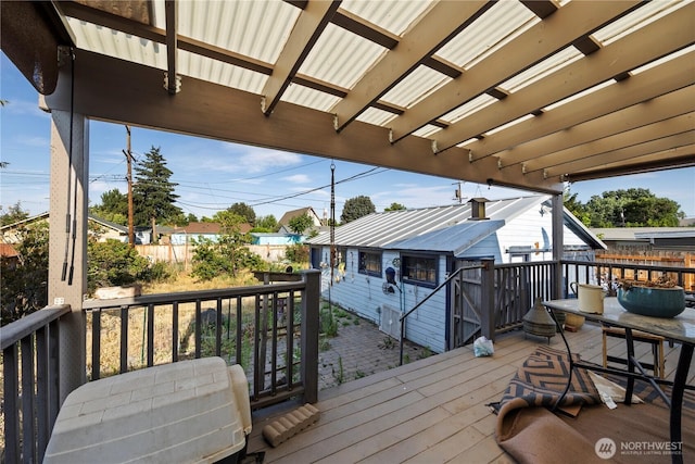 1203 S 8th Ave, Yakima, WA 98902 - view of wooden terrace