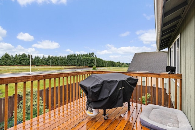 167 Goldmyer Dr, Chehalis, WA 98532 - wooden terrace with area for grilling