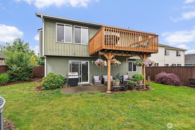 167 Goldmyer Dr, Chehalis, WA 98532 - back of house with a wooden deck