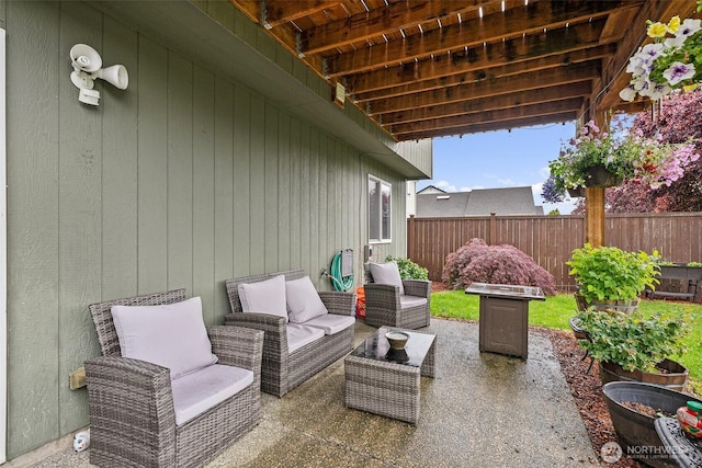 167 Goldmyer Dr, Chehalis, WA 98532 - view of patio / terrace featuring outdoor lounge area