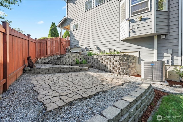 13374 SE 308th Ct, Auburn, WA 98092 - view of patio / terrace with central air condition unit