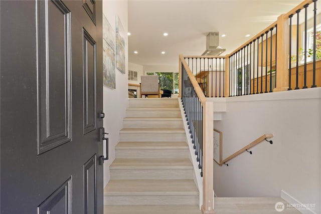5134 S Wallace St, Seattle, WA 98178 - stairway with recessed lighting