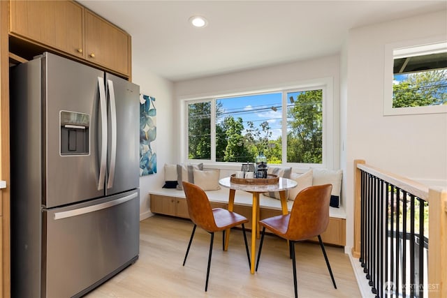 5134 S Wallace St, Seattle, WA 98178 - dining room with breakfast area, light wood-style floors, and recessed lighting