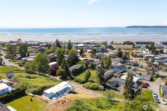 7535 Sunset Dr, Blaine, WA 98230 - aerial view of residential area featuring a large body of water