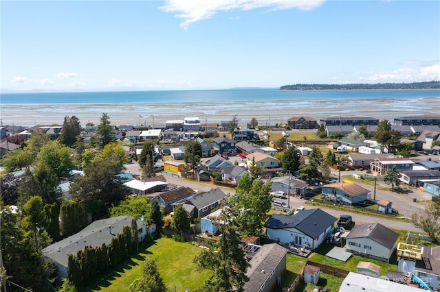 7535 Sunset Dr, Blaine, WA 98230 - aerial view of residential area with a large body of water