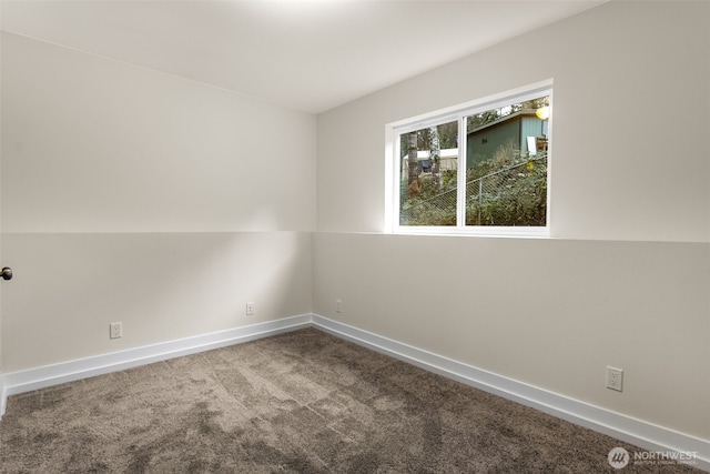110 E Sea Breeze Dr, Grapeview, WA 98546 - carpeted empty room featuring baseboards