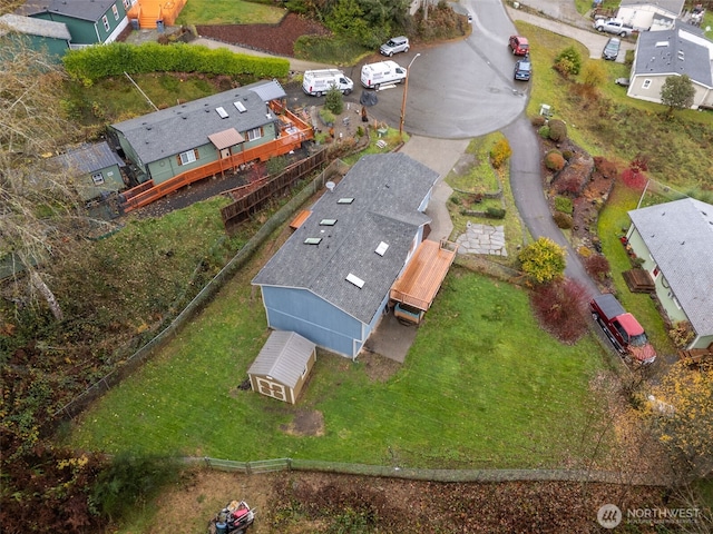 110 E Sea Breeze Dr, Grapeview, WA 98546 - aerial view of residential area