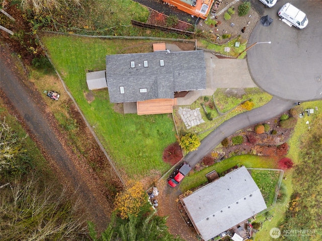 110 E Sea Breeze Dr, Grapeview, WA 98546 - aerial view