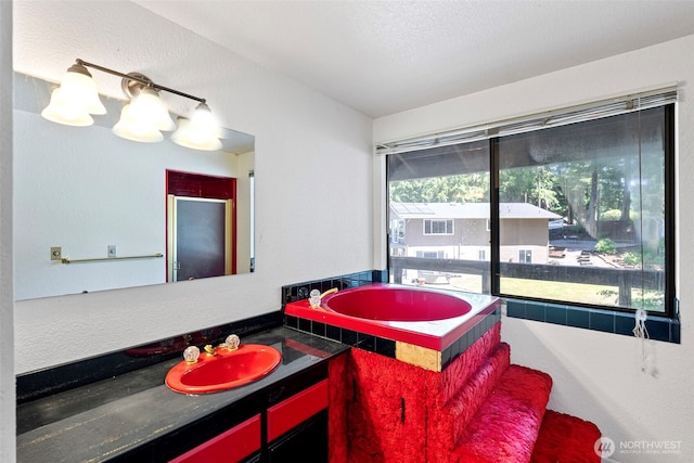 268 Kingsway W, Bremerton, WA 98312 - bathroom featuring vanity and a stall shower
