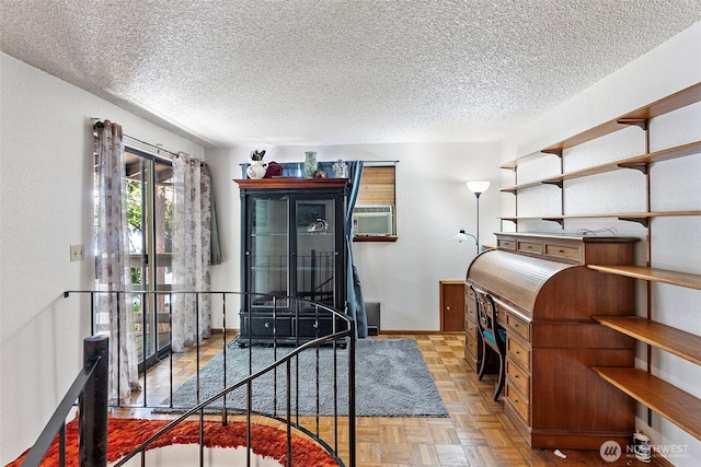 268 Kingsway W, Bremerton, WA 98312 - bedroom with a textured ceiling and cooling unit