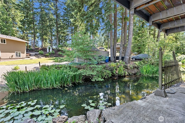 268 Kingsway W, Bremerton, WA 98312 - view of yard with a garden pond