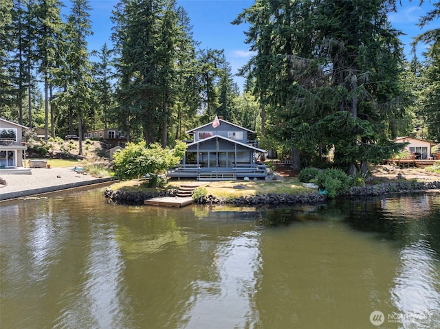268 Kingsway W, Bremerton, WA 98312 - dock featuring a water view