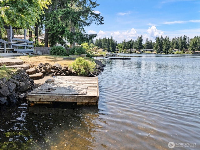 268 Kingsway W, Bremerton, WA 98312 - dock featuring a water view