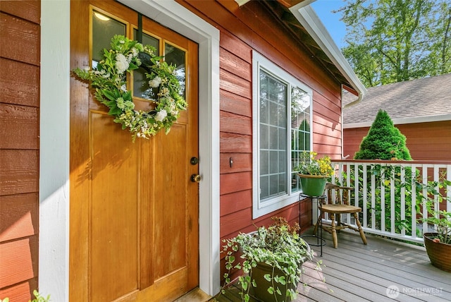 34821 NE Gable Ave, La Center, WA 98629 - property entrance featuring a porch