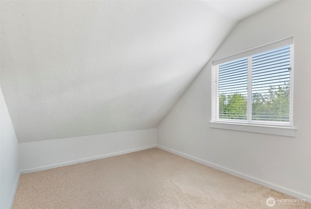 34821 NE Gable Ave, La Center, WA 98629 - additional living space featuring lofted ceiling and carpet floors