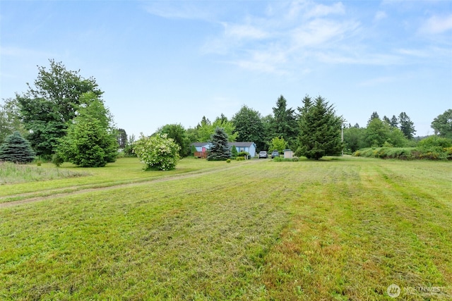1201 8th St, Vader, WA 98593 - view of grassy yard with a rural view