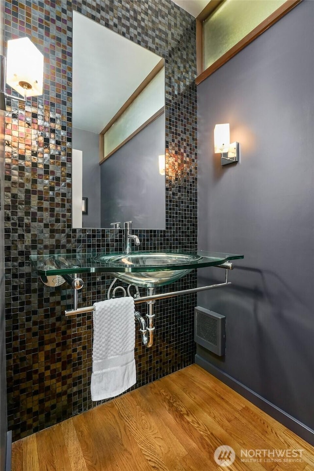 2019 Killarney Way, Bellevue, WA 98004 - bathroom featuring tile walls