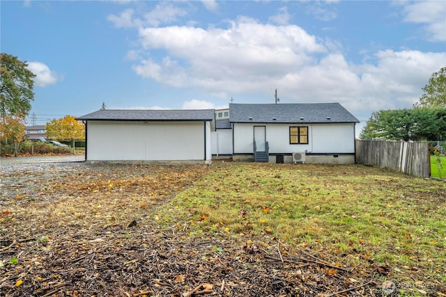 11101 Bingham Ave E, Tacoma, WA 98446 - rear view of house with crawl space