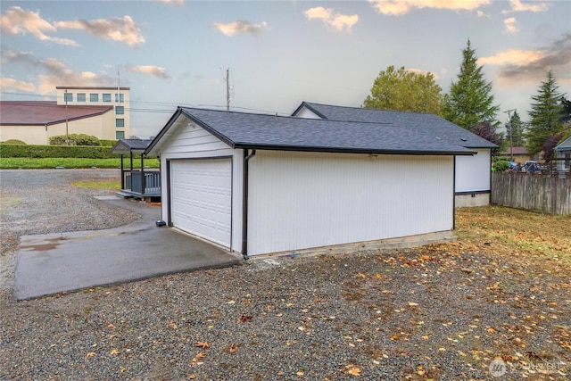 11101 Bingham Ave E, Tacoma, WA 98446 - view of detached garage