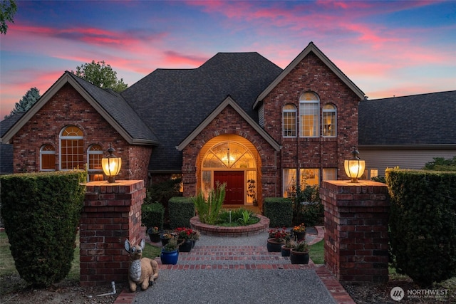 4180 April Dr, Wenatchee, WA 98801 - traditional-style home featuring brick siding and a shingled roof