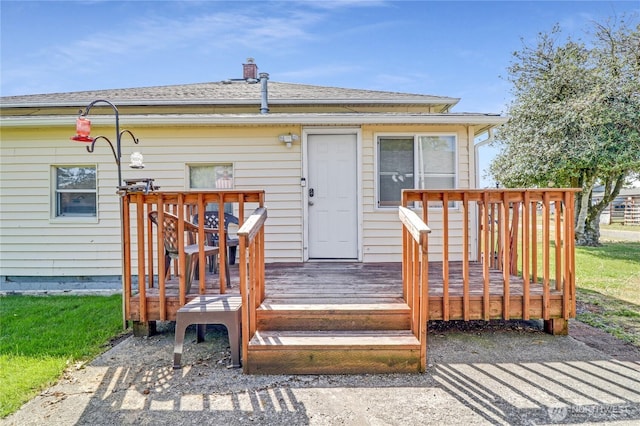 108 2nd St SE, Rainier, WA 98576 - view of deck