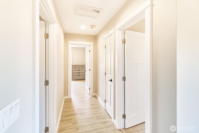 31810 I St, Ocean Park, WA 98640 - corridor featuring light wood-type flooring and baseboards