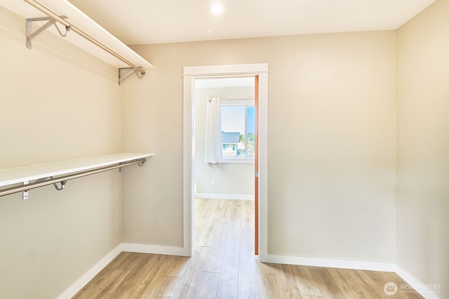 31810 I St, Ocean Park, WA 98640 - walk in closet featuring light wood-style flooring