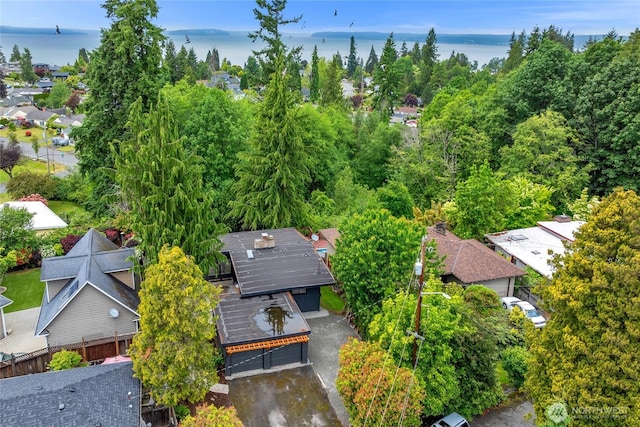 406 Center Pl, Everett, WA 98203 - drone / aerial view of a nearby body of water