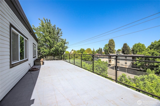 3717 California Ave SW Unit 304, Seattle, WA 98116 - view of patio / terrace featuring a balcony