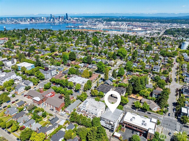 3717 California Ave SW Unit 304, Seattle, WA 98116 - drone / aerial view of a large body of water