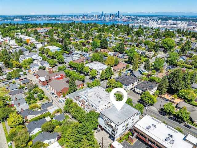 3717 California Ave SW Unit 304, Seattle, WA 98116 - drone / aerial view of a large body of water