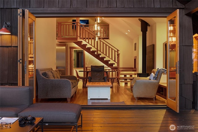 815 Carefree Way, Friday Harbor, WA 98250 - community lobby featuring stairs