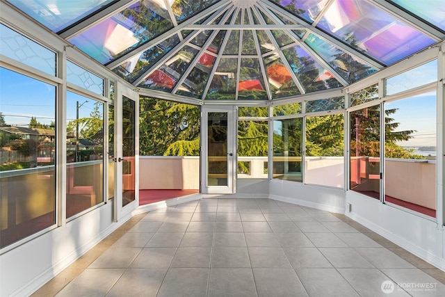 1550 N Narrows Dr, Tacoma, WA 98406 - unfurnished sunroom with plenty of natural light