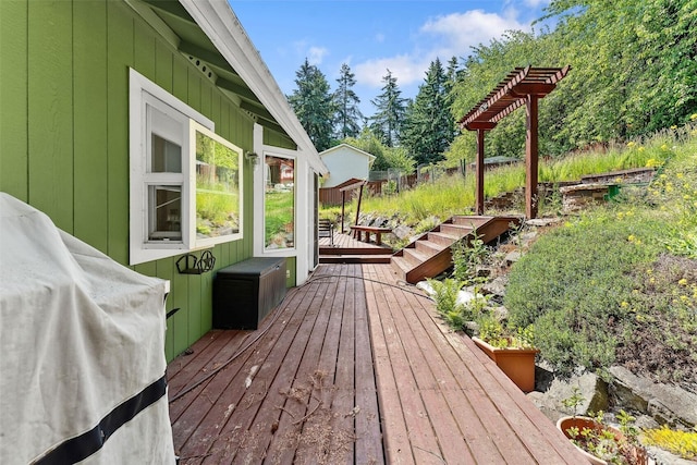 6940 35th St W, University Place, WA 98466 - view of wooden deck